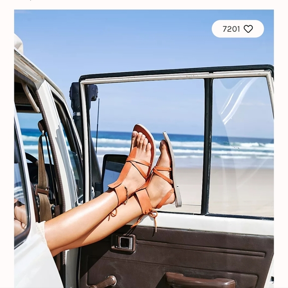 Frew people vacation day wrap sandal - Picture 2 of 11